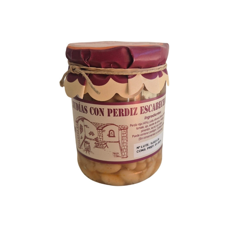 Judías con Perdiz en Escabeche – Escabeches Antaño