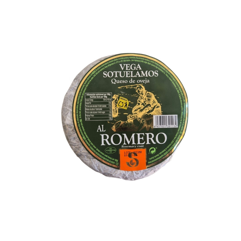 Queso de Oveja al Romero – Vega Sotuélamos