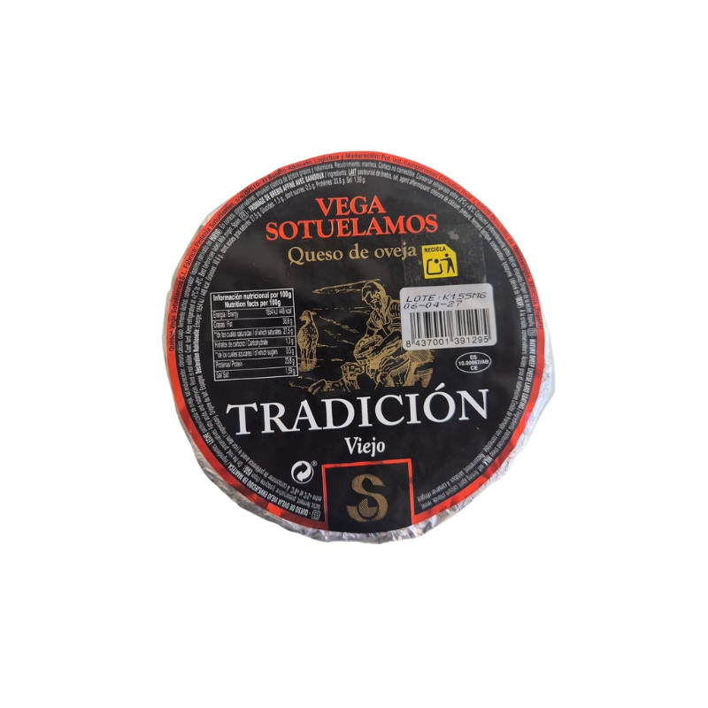 Queso de Oveja Viejo Tradición – Vega Sotuélamos