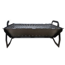 Parrilla Metálica Portátil – Diseño Plegable y Resistente