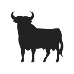 Figura Metálica Toro – Símbolo de Fuerza y Tradición