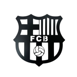 Escudos de Fútbol en Metal – Corte Láser Personalizado