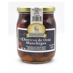 CHORIZO FRITO DE ORZA (550 g)