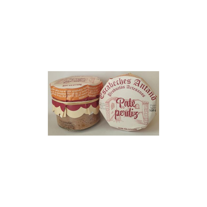 Paté de Perdiz Sin Gluten Escabeches Antaño Paté de Perdiz Sin Gluten Escabeches Antaño