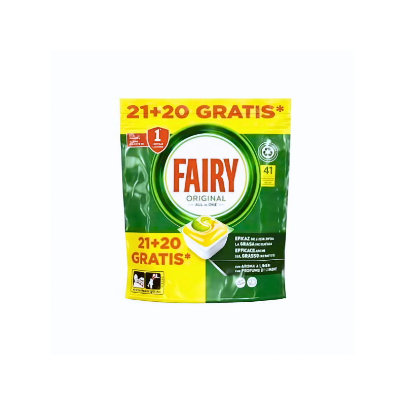 Fairy lavavajillas todo en 1 original 21+20 Taps