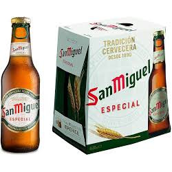 San Miguel Especial Lager, Pack 24 Botellas x 25cl,