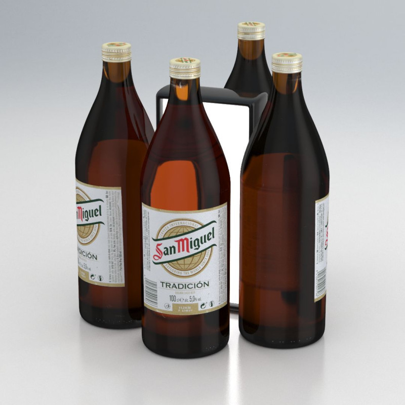 San Miguel Especial - Cerveza Dorada Lager, Botella de 1 L San Miguel Especial - Cerveza Dorada Lager, Botella de 1 L