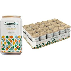Alhambra Especial, Pack 24 Latas x 33 cl