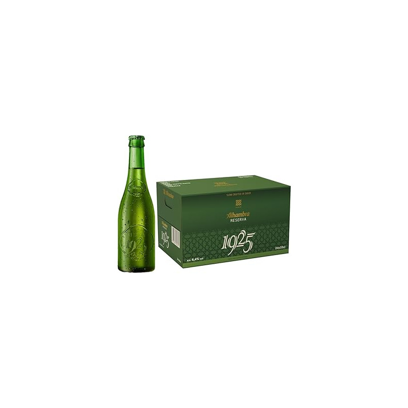 Alhambra Reserva 1925, Pack de 24 Botellas x 33 cl Alhambra Reserva 1925, Pack de 24 Botellas x 33 cl