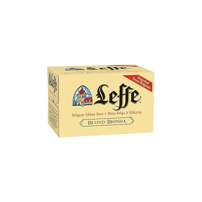 CERVEZA RUBIA LEFFE 24 X 33 CL CERVEZA RUBIA LEFFE 24 X 33 CL