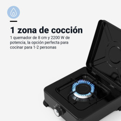 HORNILLO U.BLUE 7007 1F NGRO C/TAPA