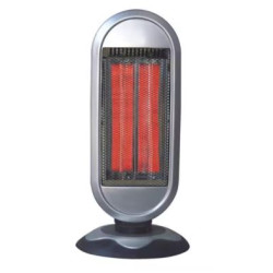Estufa Electrica de Carbono Plata Oscilante 900W