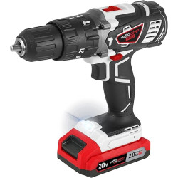 TALADRO PERCUTOR BATERIA WORGRIP - 20 V 2.0 AH