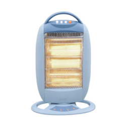 ESTUFA HALOGENA GIRATORIA GSC 1200W - 3 NIVELES - DISPOSITIVO ANTIVUELCO