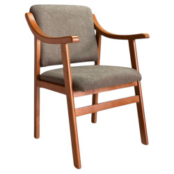 Sillón con Brazos Cerezo Marrón