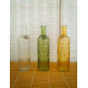 Botella y velero cristal decoración