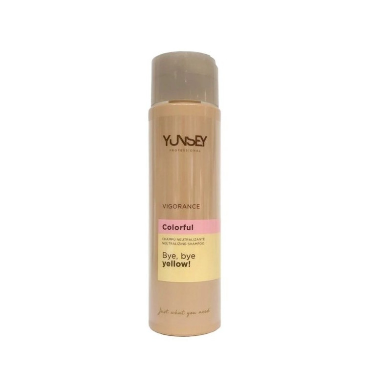 Yunsey Champú cabellos blancos, grises o decorados. 300 ml.