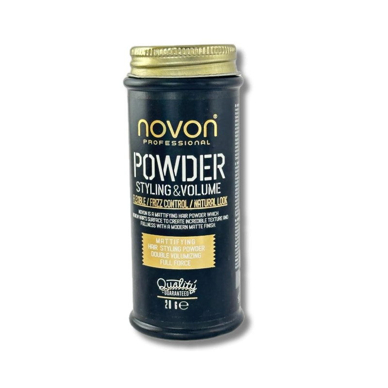 Novon Powder Style & Volume Polvo Para el Pelo 21g Novon Powder Style & Volume Polvo Para el Pelo 21g