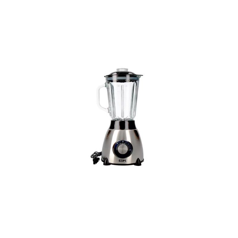 Batidora Con Vaso De Cristal 550W 1,5 L