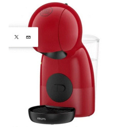 Krups Piccolo XS Cafetera Dolce Gusto Rojo KP1A35AS