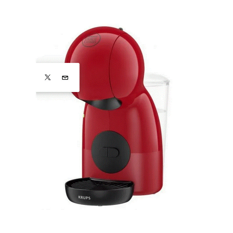 Krups Piccolo XS Cafetera Dolce Gusto Rojo KP1A35AS Krups Piccolo XS Cafetera Dolce Gusto Rojo KP1A35AS