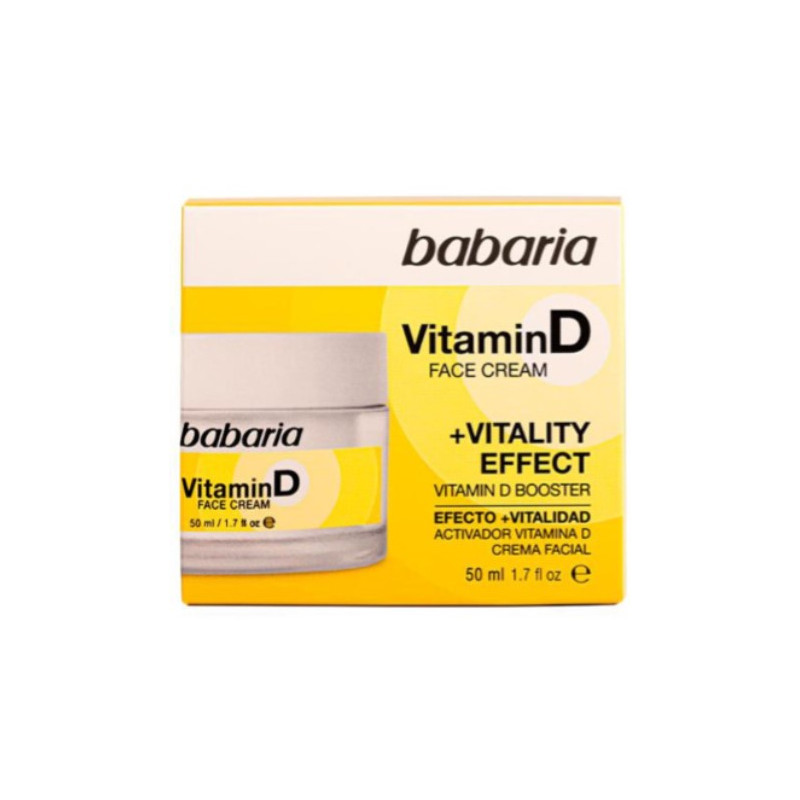 CREMA FACIAL VITAMINA D - 50 ML BABARIA