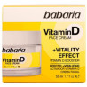 CREMA FACIAL VITAMINA D - 50 ML BABARIA