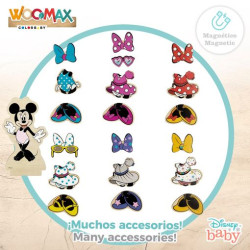 Woomax Disney Juego Magnético Vestidos