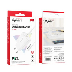 Cargador De Corriente Pd Tipo C 20w - Carga Rápida Avant.