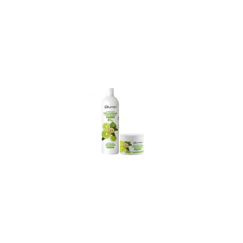 Pack Champú + Mascarilla efecto anti-frizz Bergamota.