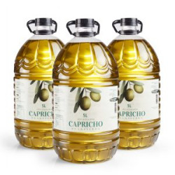 Aceite oliva virgen «Capricho De La Sierra» – 5 L. – caja 3 ud.
