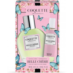 Coquette Fragances Belle Cherie - Estuche Fragancia 100 ml + Roll-On 30 ml
