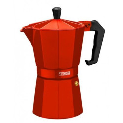 Cafetera Italiana  Aluminio  - Monix - 6 Tz