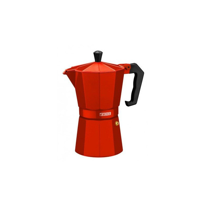 Cafetera Italiana  Aluminio  - Monix - 6 Tz