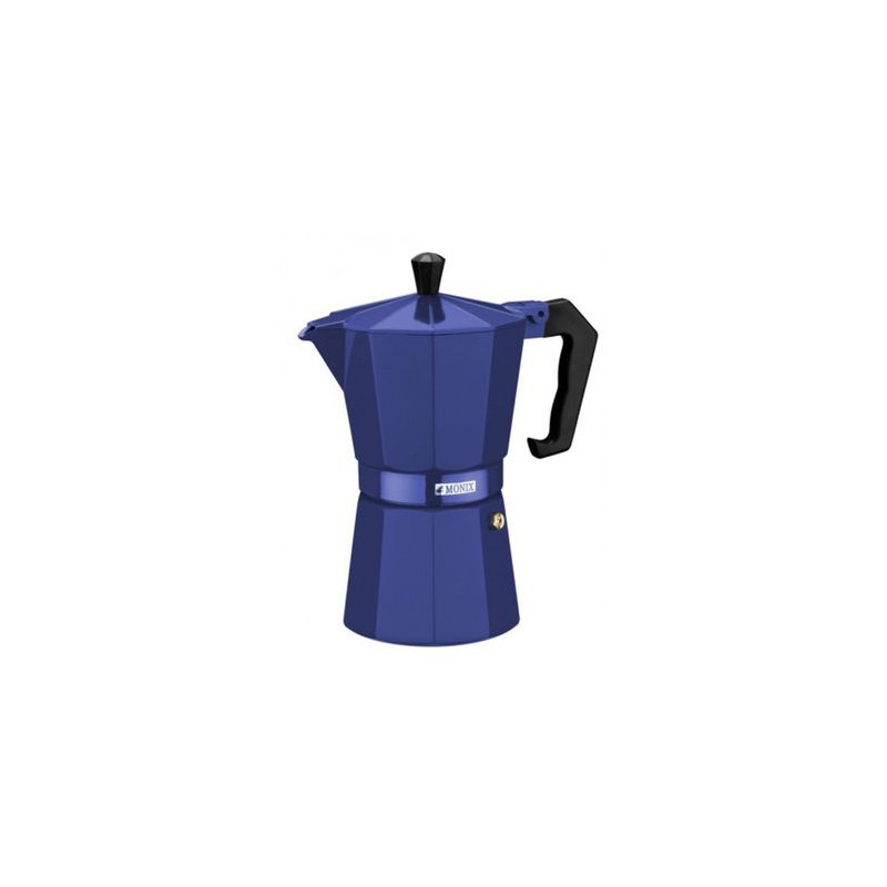 Cafetera Italiana  Aluminio  - Monix - 6 Tz