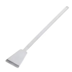 Paleta migas recta 65x420 mms. Inox