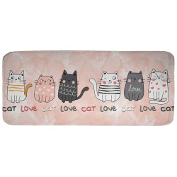 ALFOMBRA COCINA ESTAMPACIÓN DIGITAL GATITOS STILIA HOME