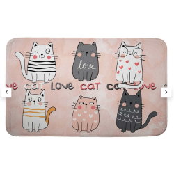 ALFOMBRA COCINA ESTAMPACIÓN DIGITAL GATITOS STILIA HOME