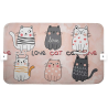 ALFOMBRA COCINA ESTAMPACIÓN DIGITAL GATITOS STILIA HOME