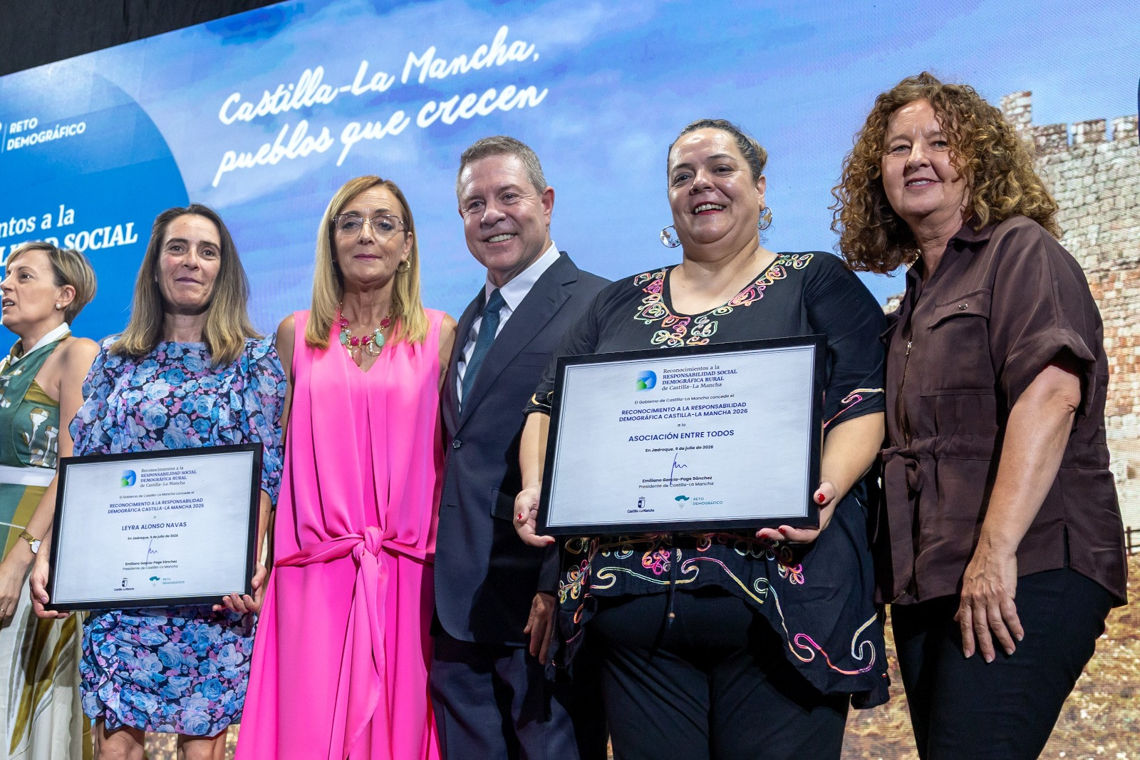 La Asociación Entre Todos recibe el reconocimiento del Gobierno regional por su compromiso con el medio rural